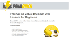 Desktop Screenshot of drumquick.com